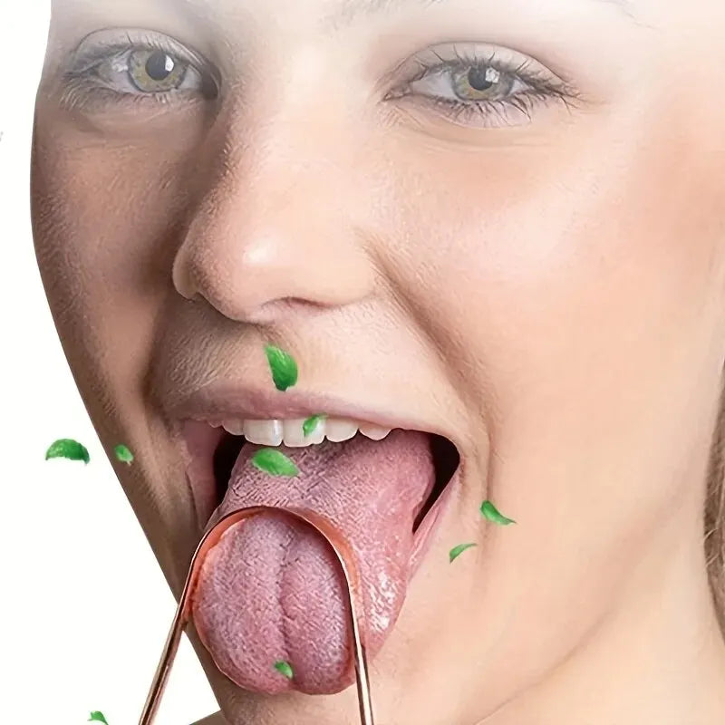 U-Shaped Tongue Scraper Tongue Coating Cleaningscraper Remove Bad Breath Bring Fresh Breath for Oral Suitable Men and Women