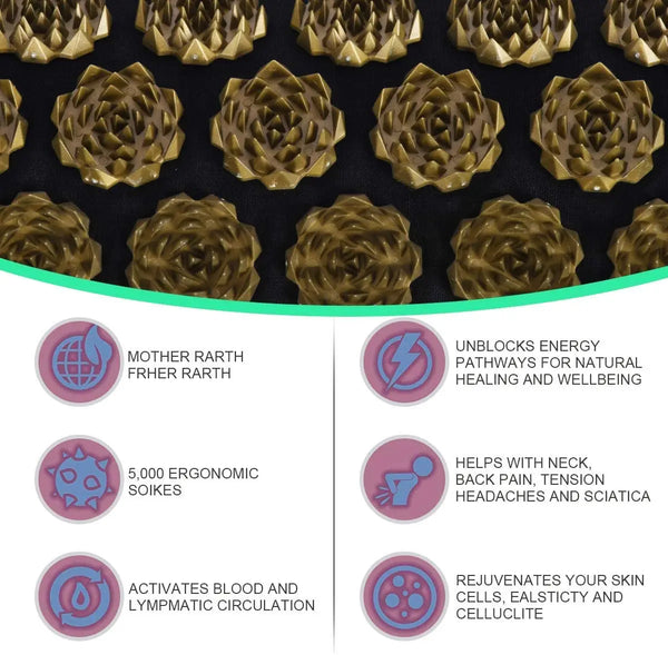 Relaxing Lotus Massage Mat